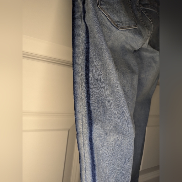 Pac Sun Womens Ankle Jegging Size 23 - 2 Blue Stripes down the side - Picture 4 of 11